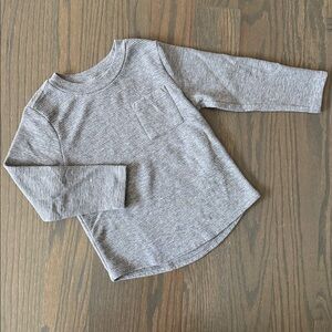 Cat & Jack Gray Long Sleeve Gondola T-shirt | 3T